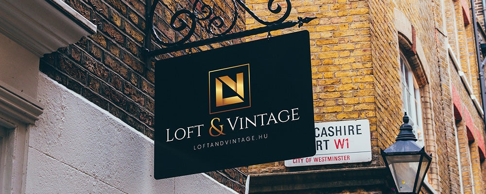 A Loft&Vintage lakberendezési és belsőépítészeti bolt kezdőlap borítóképe