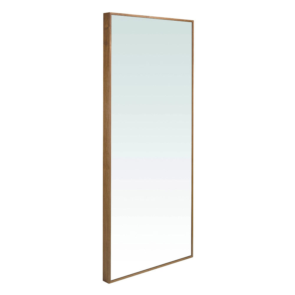 Angel Cerdá kortárs diófa keretes falitükör 200 cm