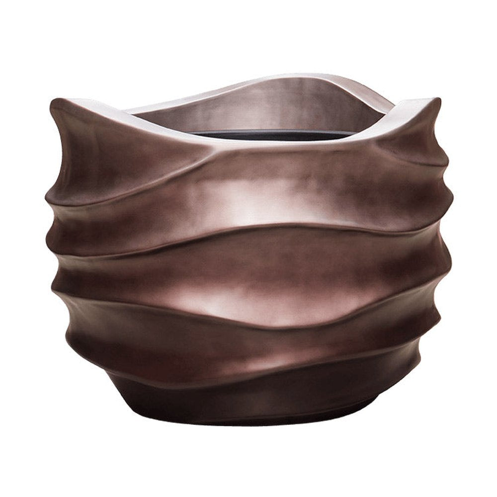 BAQ Gradient Matt Coffee kaspó – elölnézet