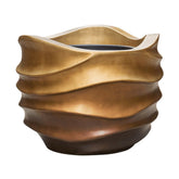 Kézzel festett BAQ Gradient kompozit kaspó Matt Honey színben