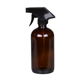 Sötétbarna üvegű szórófejes üvegpalack.