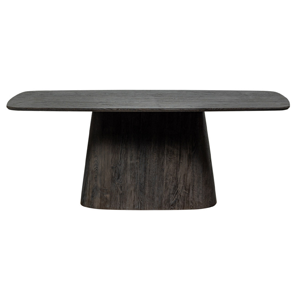 Kortárs stílusú, nagyméretű, sötétbarna színű, étkezőasztal Kortárs stílusú, nagyméretű, sötétbarna színű, étkezőasztal