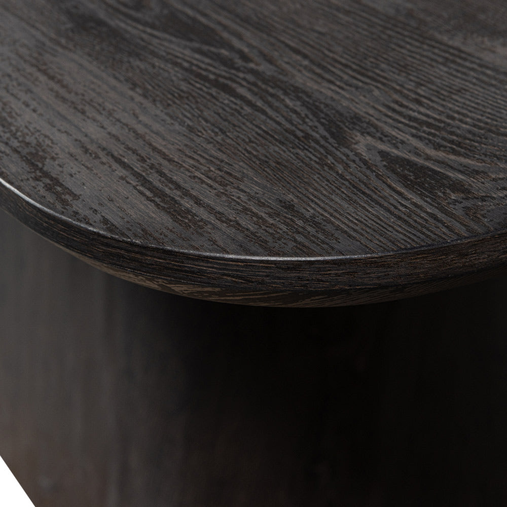 Kortárs stílusú, nagyméretű, sötétbarna színű, étkezőasztal Kortárs stílusú, nagyméretű, sötétbarna színű, étkezőasztal