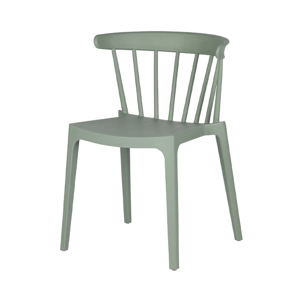 2 darab kortárs, modern stílusú, jádezöld színű, műanyag kerti szék 2 darab kortárs, modern stílusú, jádezöld színű, műanyag kerti szék