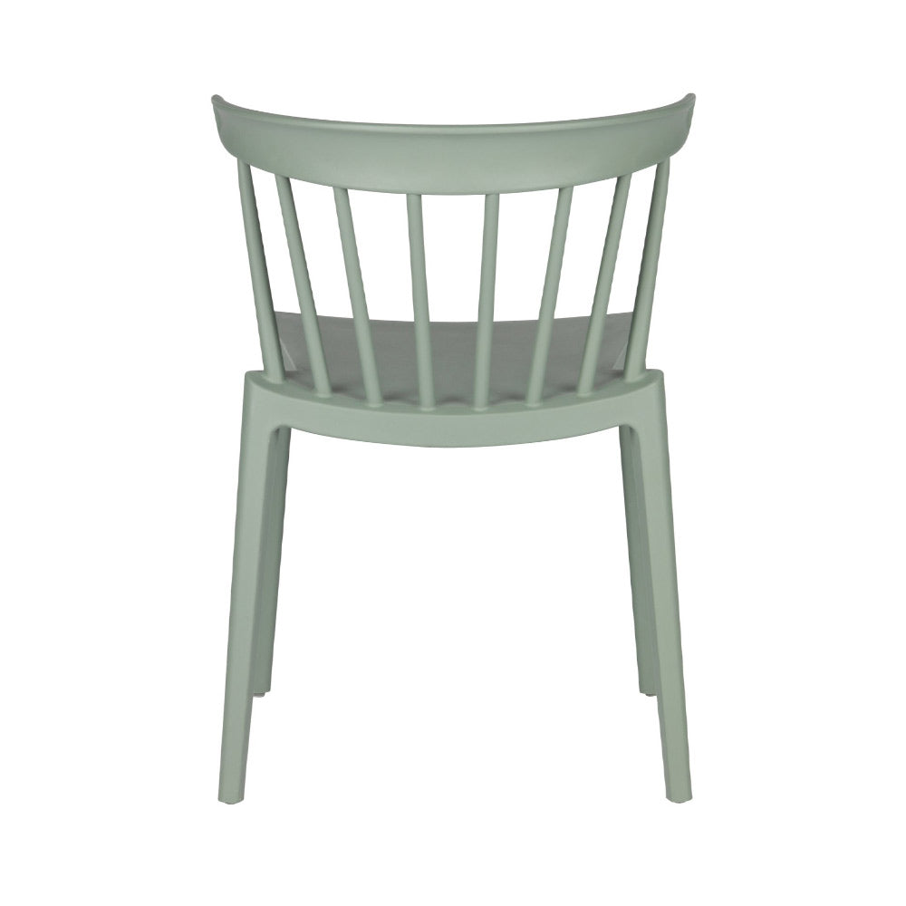 2 darab kortárs, modern stílusú, jádezöld színű, műanyag kerti szék 2 darab kortárs, modern stílusú, jádezöld színű, műanyag kerti szék