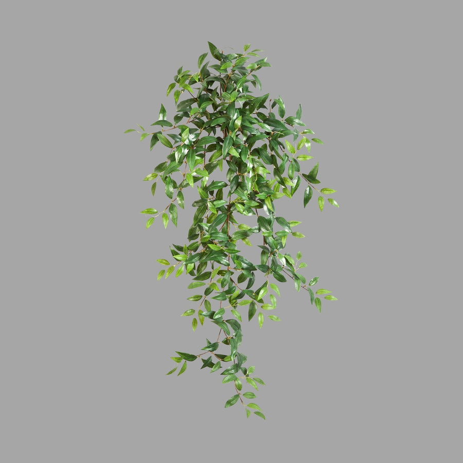 Élethű megjelenésű, 105 cm hosszú, mű tradescantia csüngő