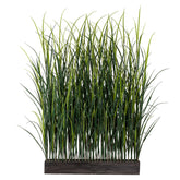 150 cm magas és 90 cm hosszú, élethű, mesterséges díszfű térelválasztó faládában