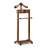 Tömör mahagónifából készült, modern-loft stílusú, kézműves szobainas.