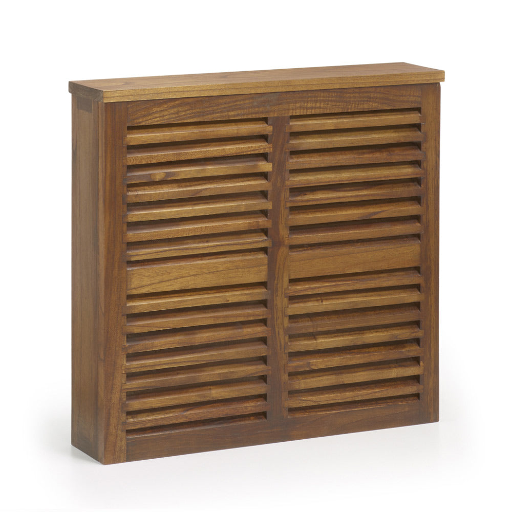 Loft stílusú, mindifából készült falra akasztható radiátortakaró burkolat