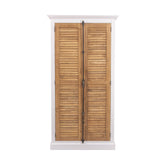 MAISON fenyőfa gardróbszekrény 210 cm