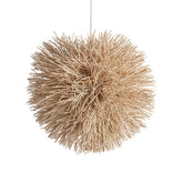 Gömb formájú, fészekszerű kézműves design függeszték lámpa.