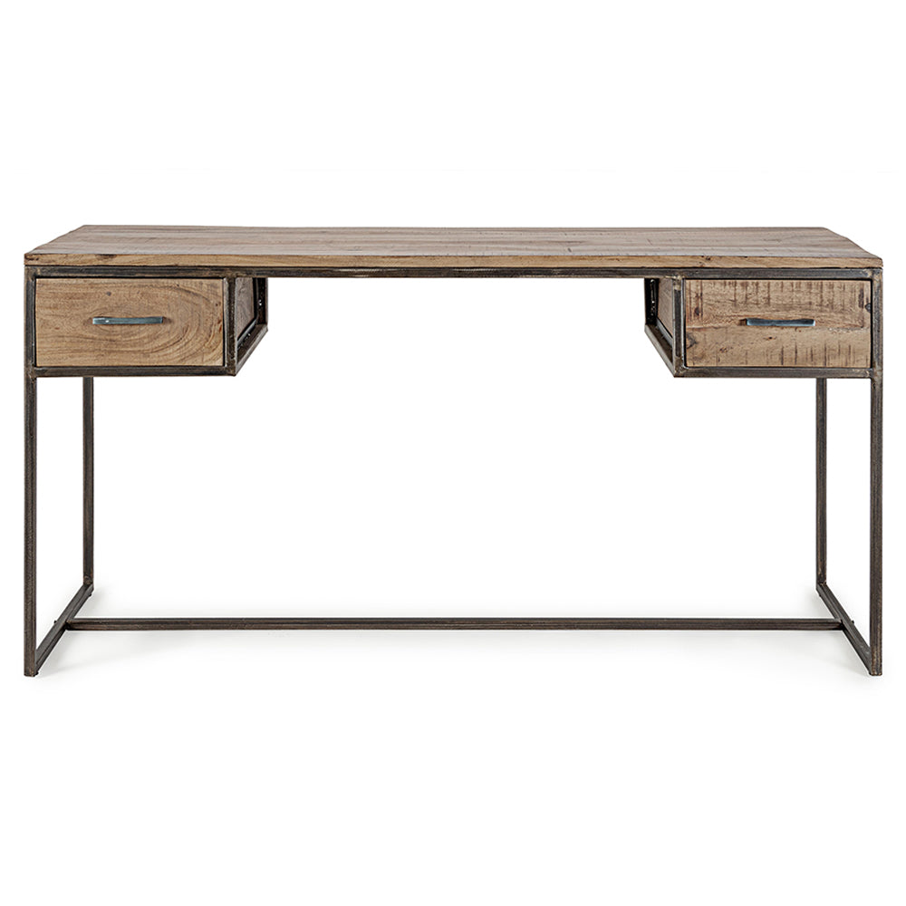 ELMER akácfa íróasztal 150 cm