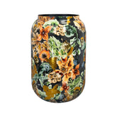 Kézműves fém dizájn kaspó.