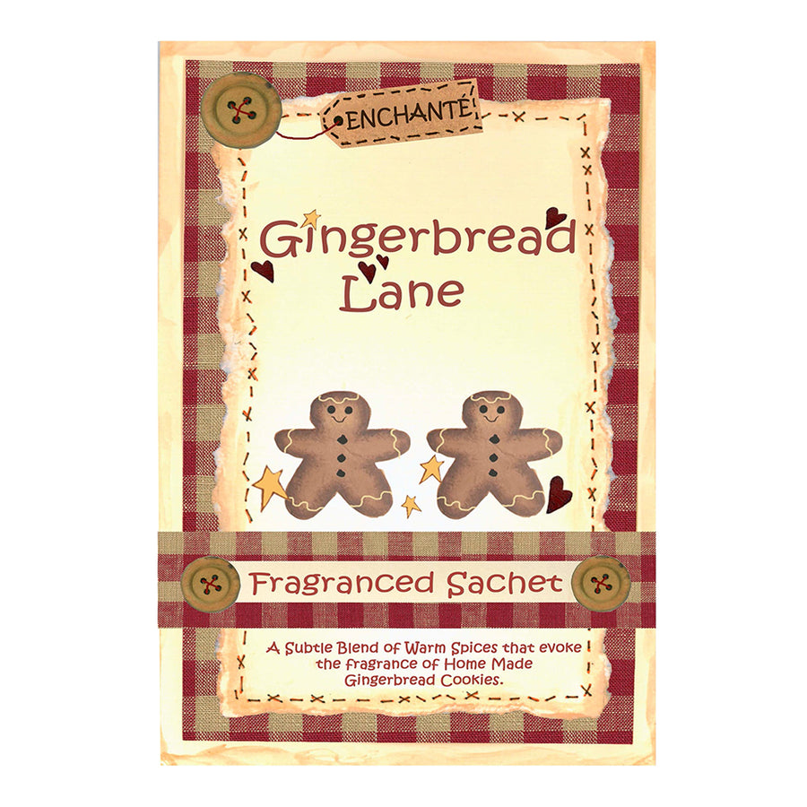 Gingerbread Lane mézeskalács illatú karácsonyi illattasak piros kockás mintával