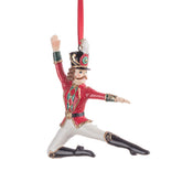 HERITAGE Diótörő katona karácsonyfadísz, klasszikus piros–arany színekben
