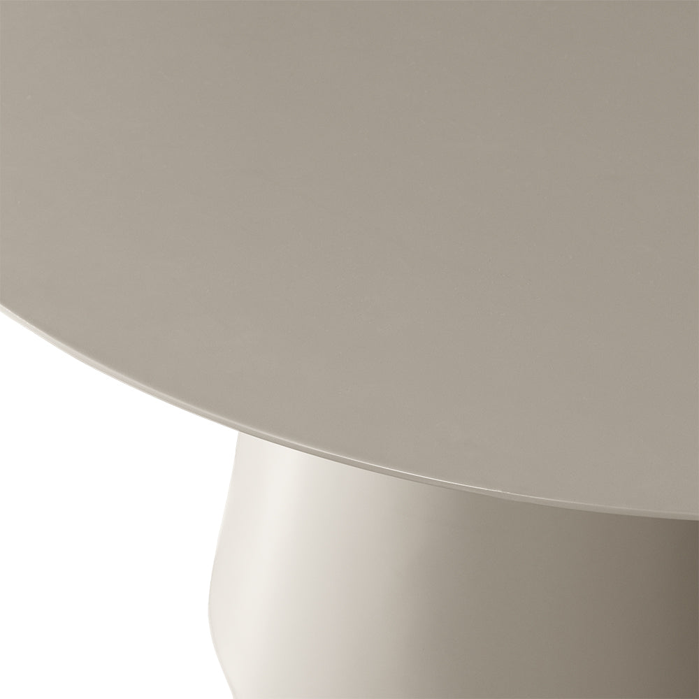 JORRE bézs MDF étkezőasztal Ø 120 cm JORRE bézs MDF étkezőasztal Ø 120 cm