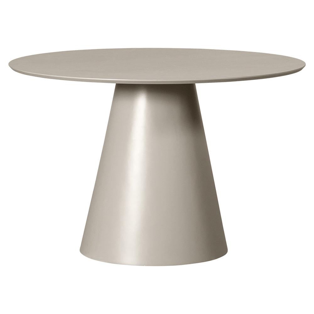 JORRE bézs MDF étkezőasztal Ø 120 cm JORRE bézs MDF étkezőasztal Ø 120 cm