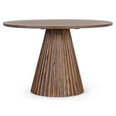 ORISSA barna mangófa étkezőasztal Ø 120 cm