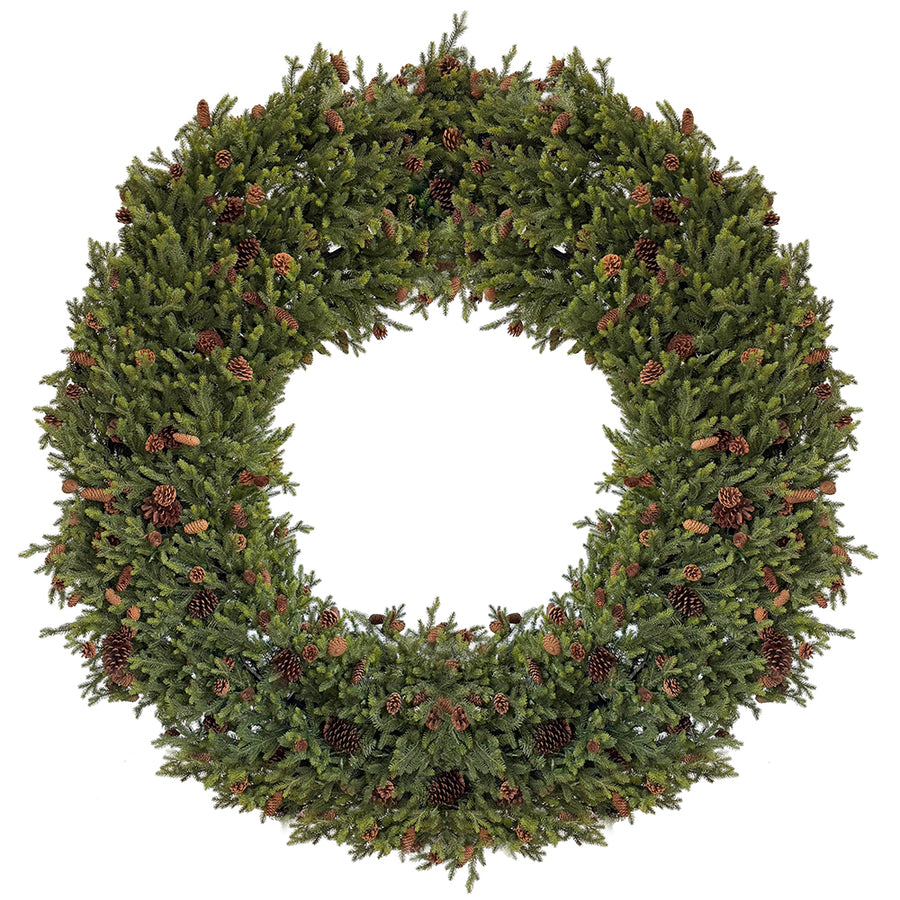 PINE óriás zöld mű fenyő koszorú Ø 250 cm