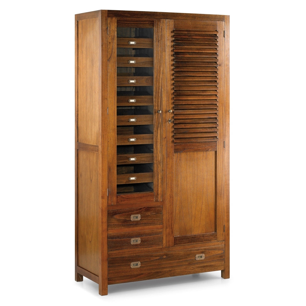 STAR mindifa gardróbszekrény 200 cm teljes nézet loft stílusban