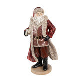 íBordó színű, klasszikus Mikulás figura