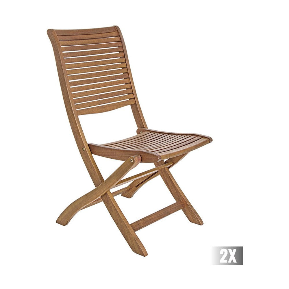 Akácfából készült kerti szék.