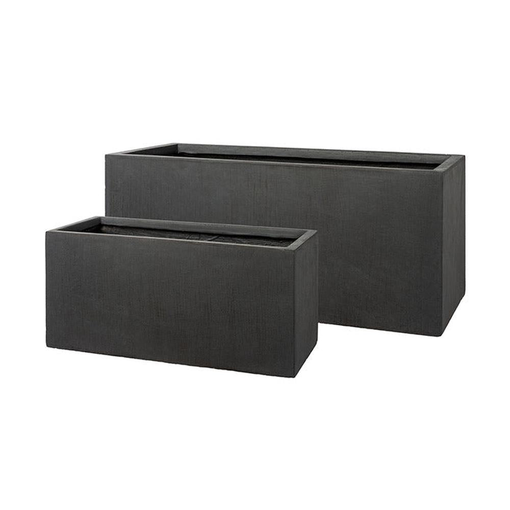 ADNA 2 db-os antracit kompozit ültetőládaszett 80 cm