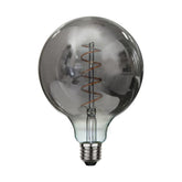 Heavy Smoke Filament meleg fehér fényű dekorációs vintage izzó füstszínű üveggel.