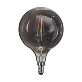 Heavy Smoke Filament meleg fehér fényű dekorációs vintage izzó füstszínű üveggel.