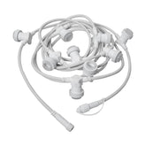 Connecta foglalatsor 10 darab E27-es foglalattal. 735 cm hosszú.