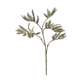 Zöld-arany színű mű cikász pálma ág.