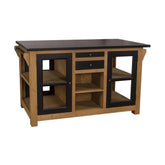 MAISON fenyőfa konyhasziget 150 cm