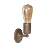 Loft stílusú, rézből készült falikar. Mozgatható fejjel, szabályozható fényerővel.