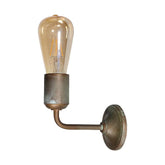 Loft stílusú, rézből készült falikar szabályozható fényerővel.