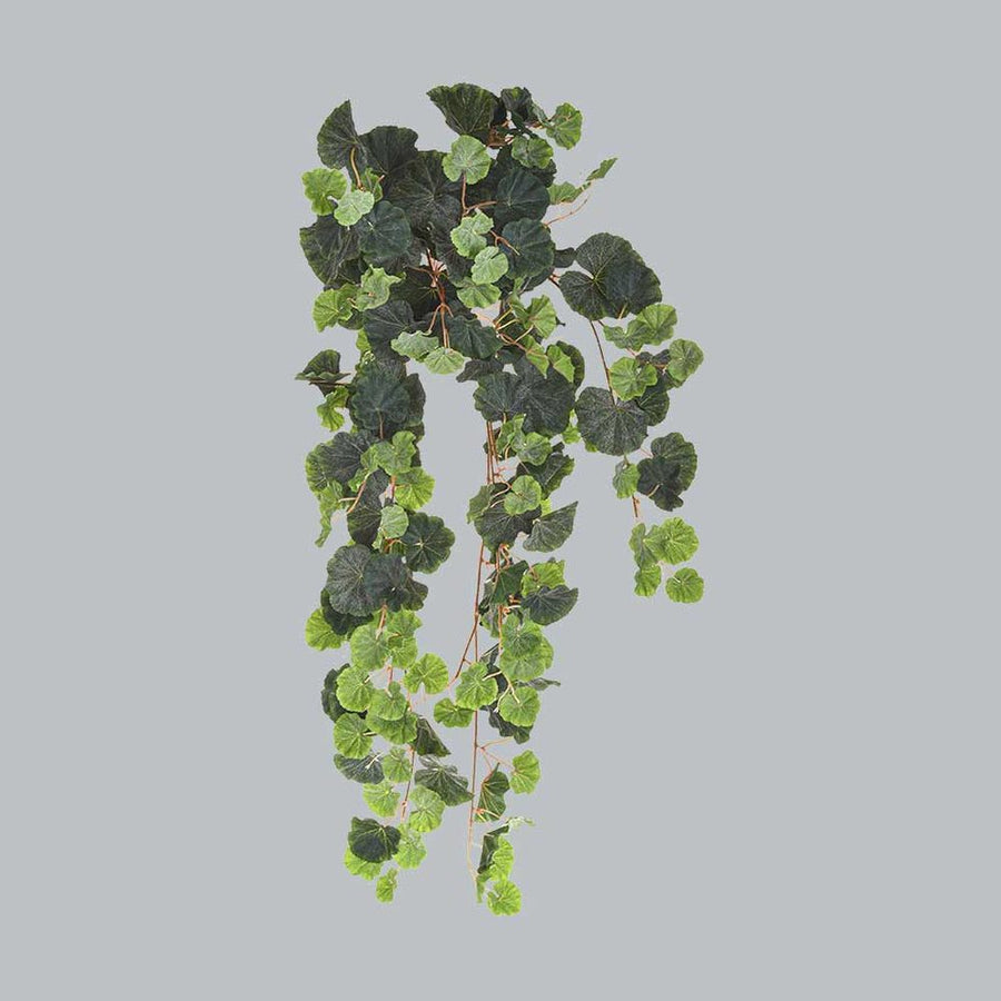 GERANIUM zöld mű muskátli csüngő 78 cm