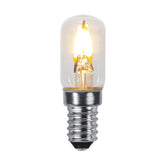 Soft Glow dekorációs izzó. Meleg fehér fényű LED dekorációs izzó áttetsző üveggel.