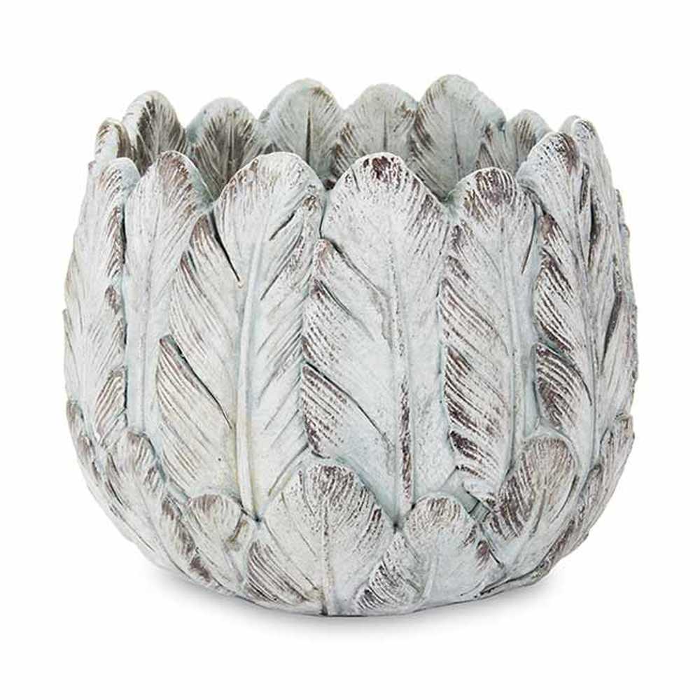 Madártoll mintázatú kaspó