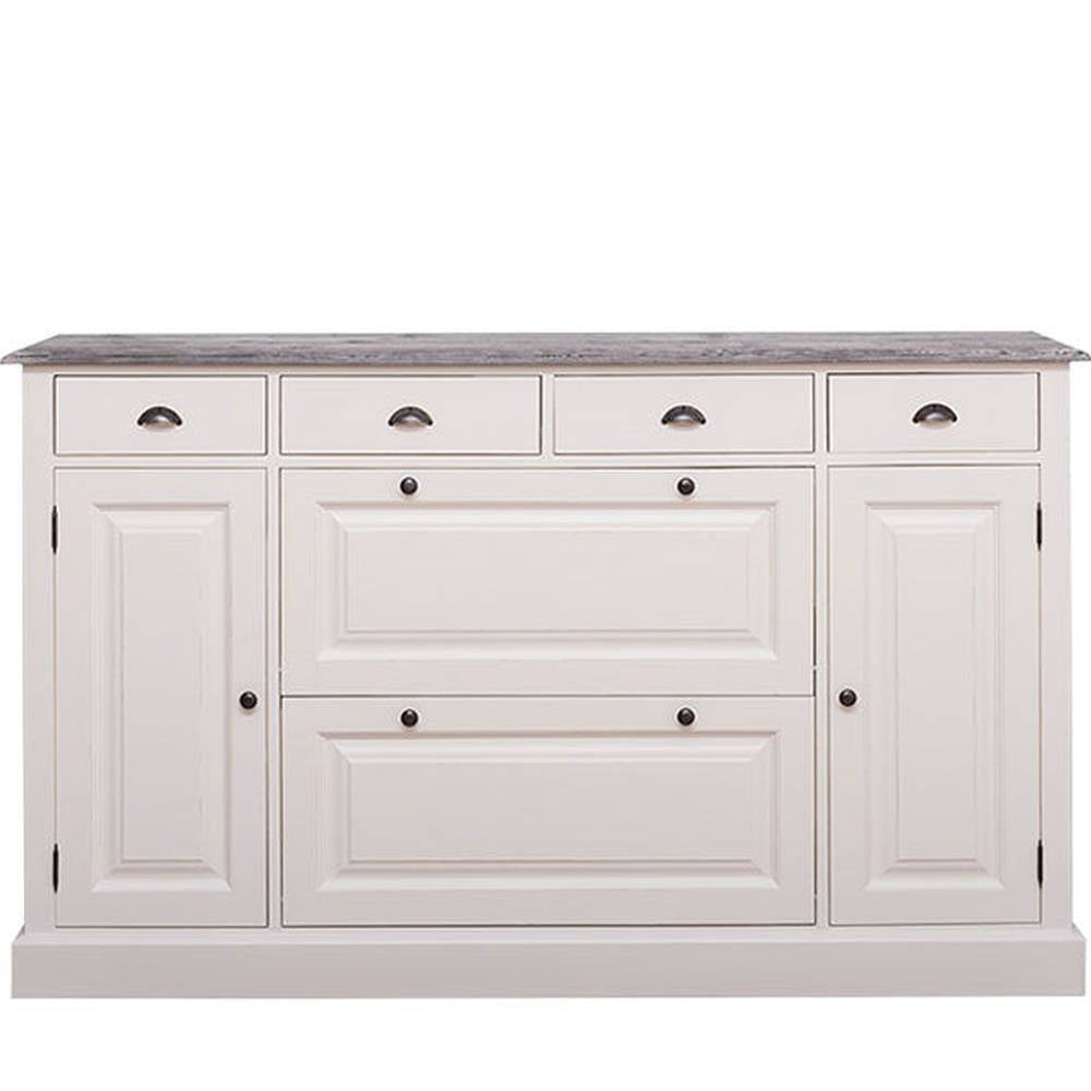 Fenyőfából készült cipősszekrény 4 darab fiókkal