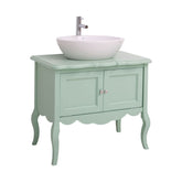 Fenyőfából készült mosdószekrény