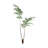 Óriás méretű, élethű megjelenésű, 150 cm magas, erdei pajzsika ág, páfrány műnövény.