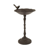 Vintage stílusú, öntöttvasból készült madáritató