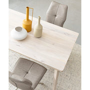 szürkésbarna) színű műbőr szövettel kárpitozott, kortárs dizájn étkezőszék