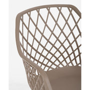 Taupe színű, modern étkezőszék.