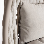 Galapagos függőfotel bézs párna részletfotó