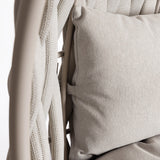 Galapagos függőfotel bézs párna részletfotó