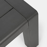 Konnor alumínium dohányzóasztal asztallap részlet