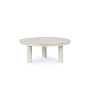 Kortárs bézs alumíniumból készült, kerti ülőgarnitúra homokszínű ülő- és hátpárnákkal.