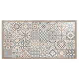 Mediterrán mozaik mintás porcelán asztallap felülnézet – Kalimera kerti bárasztal