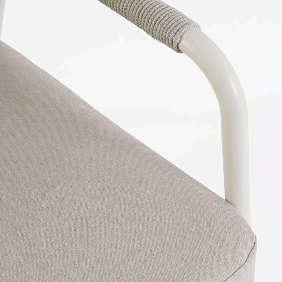 Miravet kerti ülőpárna részlet olefin szövettel