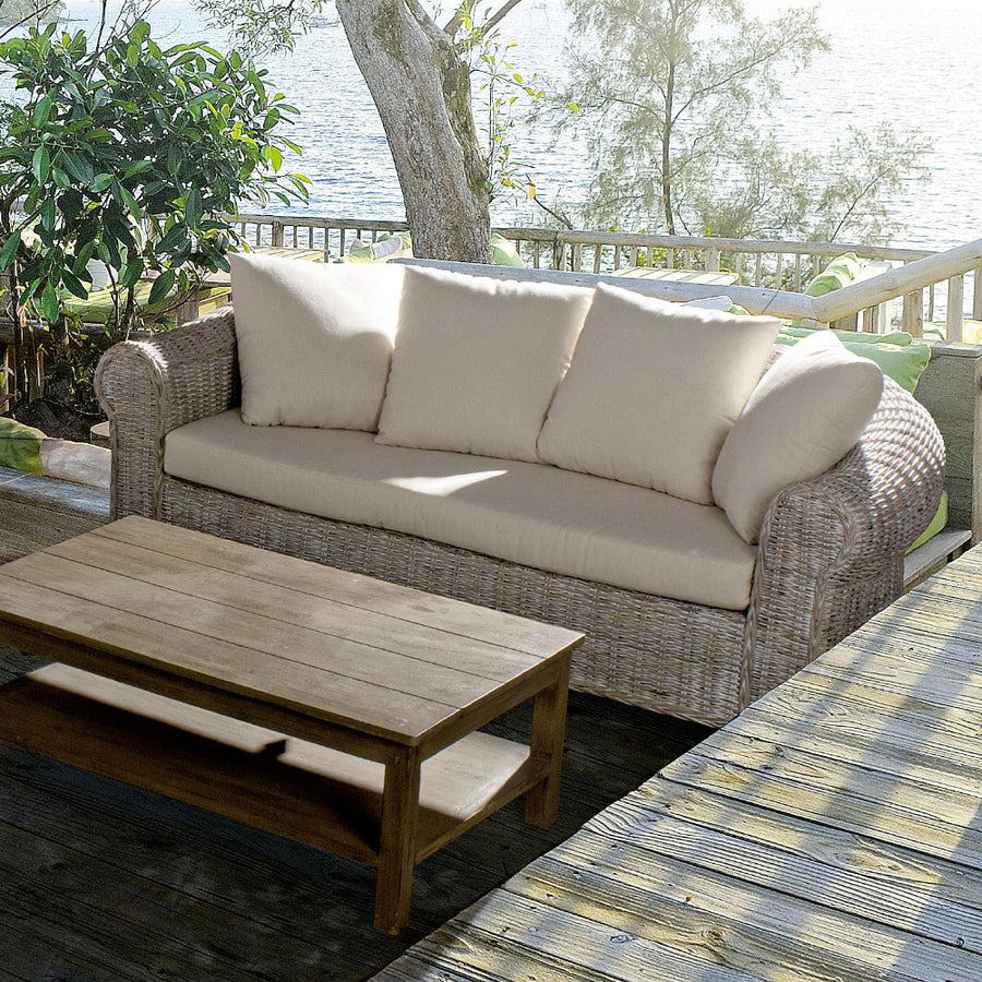 COBA prémium rattan kanapé 204 cm